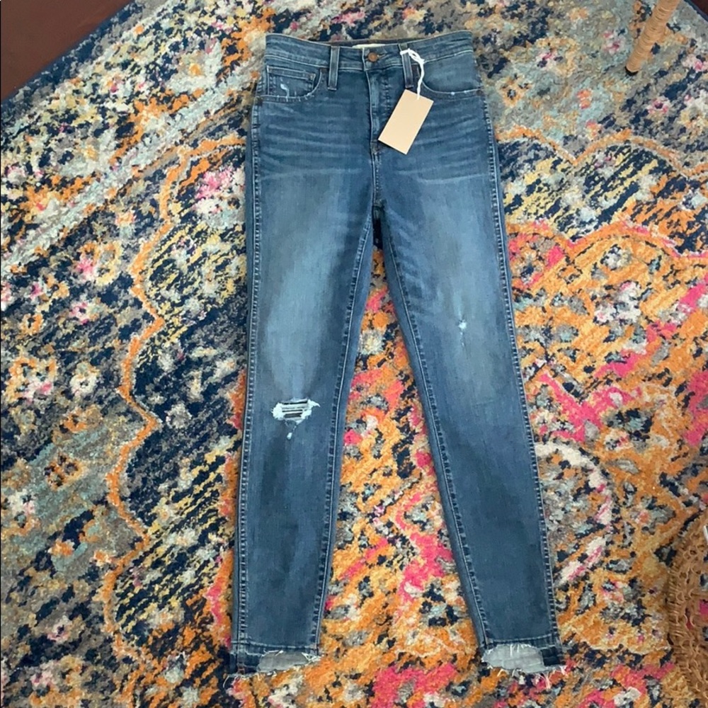 NWT Madewell Curvy High Rise Skinny Jeans